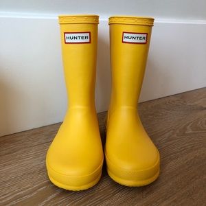 *Brand New* Kids Hunter Boots - UK 7, US 8B/9G